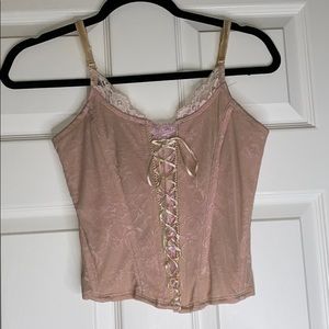 Vintage Renaissance style fairy corset